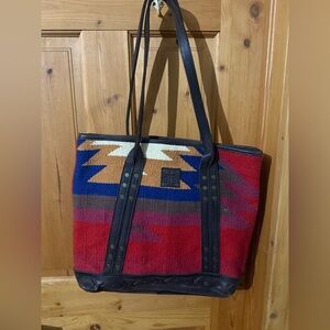 STS Ranchwear Multicolor Southwestern Tote